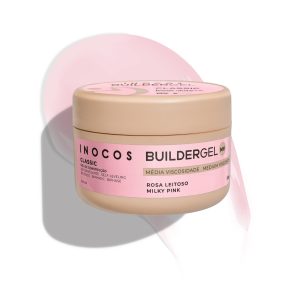 Builder Gel Classic INOCOS Rosa Leitoso de Média Viscosidade 50g