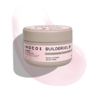 Builder Gel Classic INOCOS Rosa Leitoso de Alta Viscosidade 50g