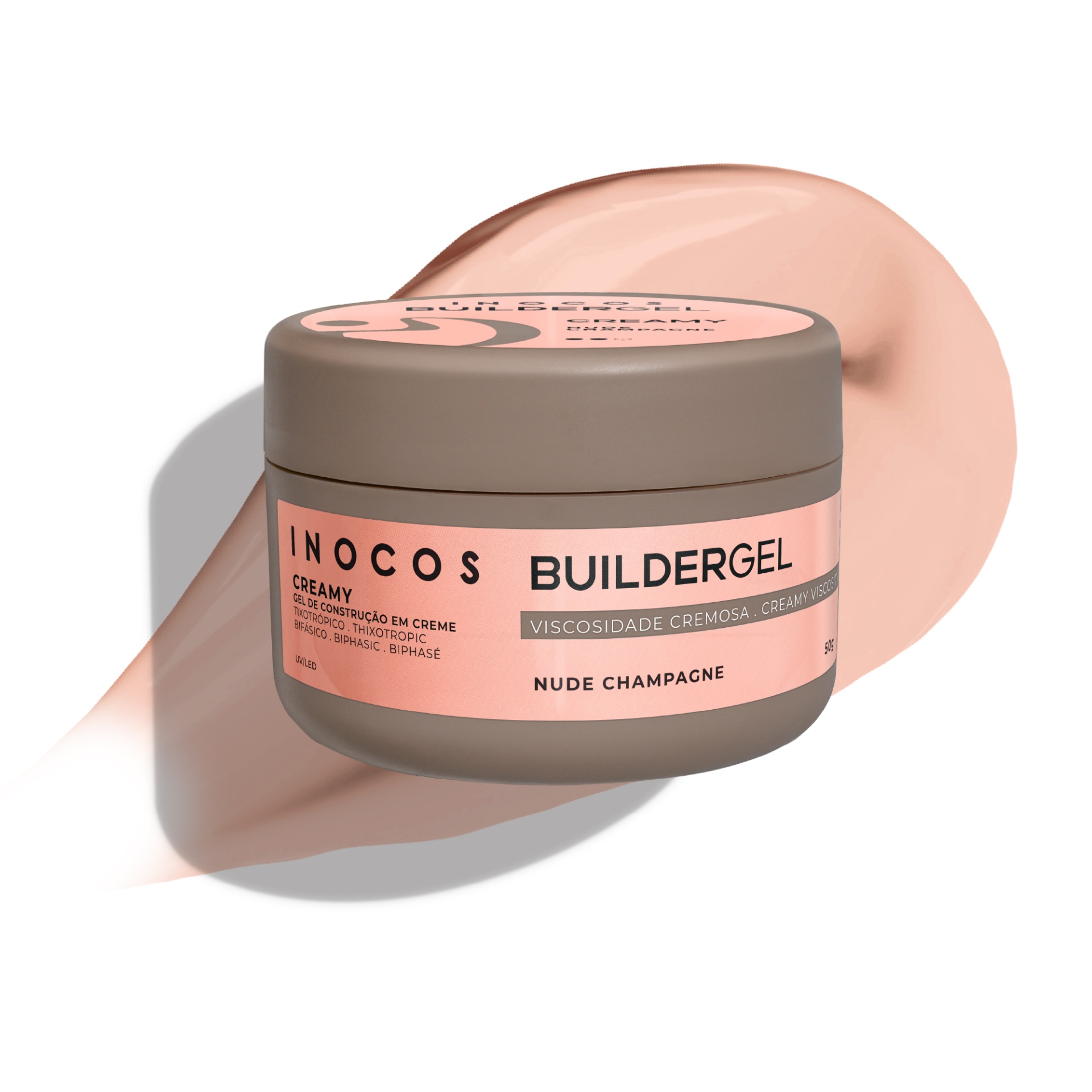 Builder Gel Creamy INOCOS Nude Champagne 50g
